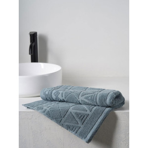 Полотенце махровое "Ornaments" серый