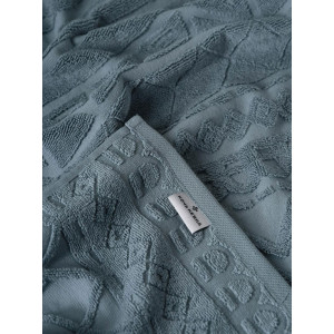 Полотенце махровое "Ornaments" серый