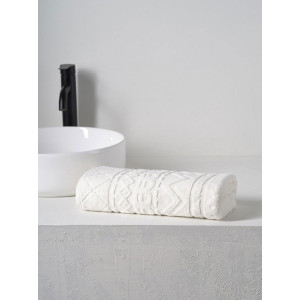 Полотенце махровое "Ornaments" белый