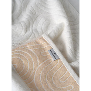 Набор махровых полотенец "Golden Lines" белый 2 шт.