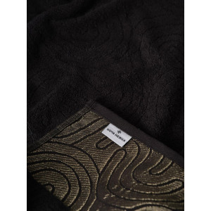 Набор махровых полотенец "Golden Lines" черный 2 шт. Набор махровых полотенец "Golden Lines" черный 2 шт.