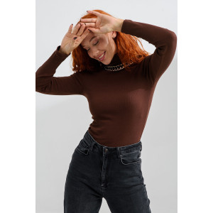 Водолазка женская №14439/6 кашкорсе (последний размер) шоколад 44,52 Водолазка женская №14439/6 кашкорсе (последний размер) шоколад 44,52