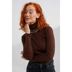 Водолазка женская №14439/6 кашкорсе (последний размер) шоколад 44,52 Водолазка женская №14439/6 кашкорсе (последний размер) шоколад 44,52