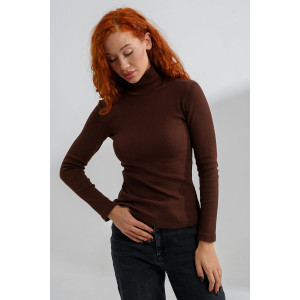 Водолазка женская №14439/6 кашкорсе (последний размер) шоколад 44,52 Водолазка женская №14439/6 кашкорсе (последний размер) шоколад 44,52