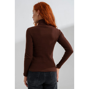 Водолазка женская №14439/6 кашкорсе (последний размер) шоколад 44,52 Водолазка женская №14439/6 кашкорсе (последний размер) шоколад 44,52