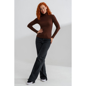 Водолазка женская №14439/6 кашкорсе (последний размер) шоколад 44,52 Водолазка женская №14439/6 кашкорсе (последний размер) шоколад 44,52