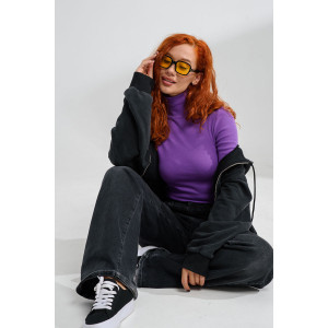 Водолазка женская №14439/6 кашкорсе (последний размер) лиловый 50,54 Водолазка женская №14439/6 кашкорсе (последний размер) лиловый 50,54