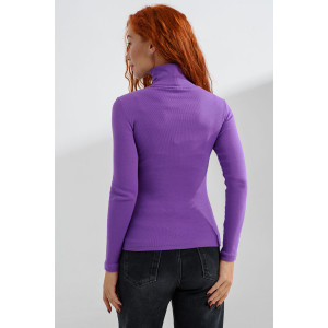 Водолазка женская №14439/6 кашкорсе (последний размер) лиловый 50,54 Водолазка женская №14439/6 кашкорсе (последний размер) лиловый 50,54
