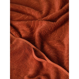 Полотенце махровое "Golden Lines" терракотовый