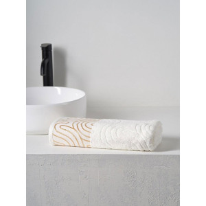 Полотенце махровое "Golden Lines" белый Полотенце махровое "Golden Lines" белый