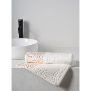 Полотенце махровое "Golden Lines" белый Полотенце махровое "Golden Lines" белый