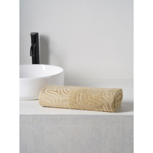 Полотенце махровое "Golden Lines" бежевый