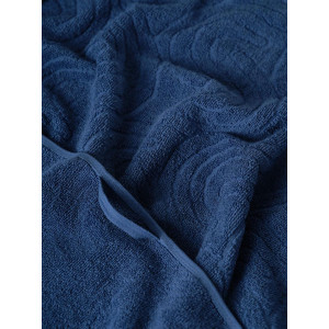Полотенце махровое "Golden Lines" синий