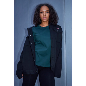 Лонгслив женский №057523 "База" кулирка пенье компакт (р-ры: 46-64) зеленый