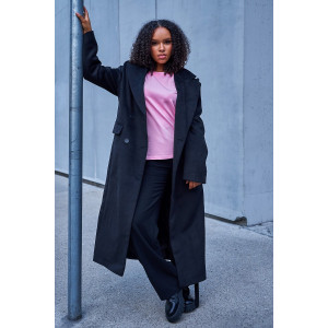 Лонгслив женский №057523 "База" кулирка пенье компакт (р-ры: 46-64) розовый