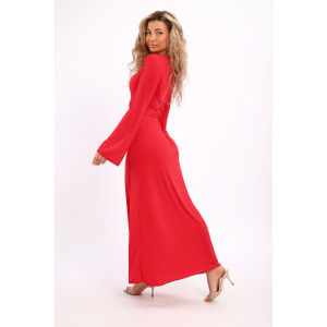 Платье женское №5744 лапша (р-ры: 44-54) фуксия Платье женское №5744 лапша (р-ры: 44-54) фуксия