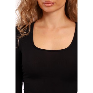 Платье женское №5744 лапша (р-ры: 44-54) черный