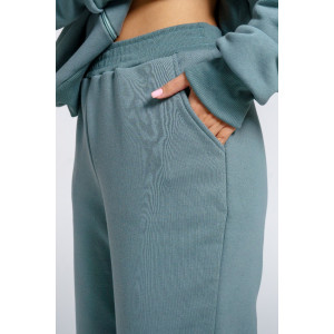 Костюм двойка женский "Престиж" футер (р-ры: 48-58) полынь