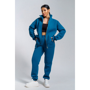 Костюм двойка женский "Престиж" футер (р-ры: 48-58) петроль Костюм двойка женский "Престиж" футер (р-ры: 48-58) петроль