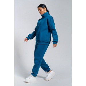 Костюм двойка женский "Престиж" футер (р-ры: 48-58) петроль Костюм двойка женский "Престиж" футер (р-ры: 48-58) петроль