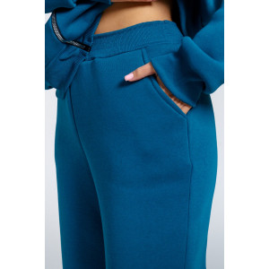 Костюм двойка женский "Престиж" футер (р-ры: 48-58) петроль Костюм двойка женский "Престиж" футер (р-ры: 48-58) петроль