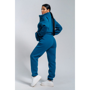 Костюм двойка женский "Престиж" футер (р-ры: 48-58) петроль Костюм двойка женский "Престиж" футер (р-ры: 48-58) петроль