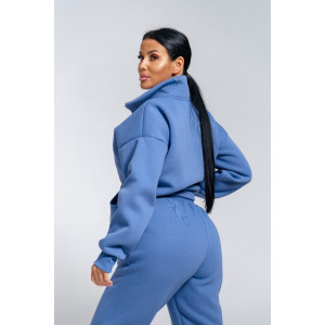 Костюм двойка женский "Престиж" футер (р-ры: 48-58) джинс Костюм двойка женский "Престиж" футер (р-ры: 48-58) джинс