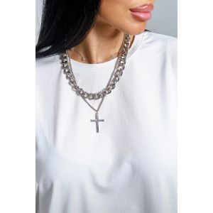 Лонгслив женский "Лика" кулирка (р-ры: 44-54) экрю