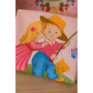 Набор кухонный из 3-х полотенец вафельное полотно "Весеннее настроение"