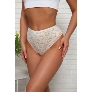 Трусы женские №64915 бамбук (р-ры: 48-52) бежевый Трусы женские №64915 бамбук (р-ры: 48-52) бежевый