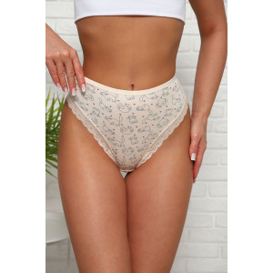 Трусы женские №64915 бамбук (р-ры: 48-52) бежевый Трусы женские №64915 бамбук (р-ры: 48-52) бежевый
