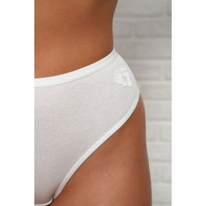 Трусы женские №64914 лапша (р-ры: 50-54) белый