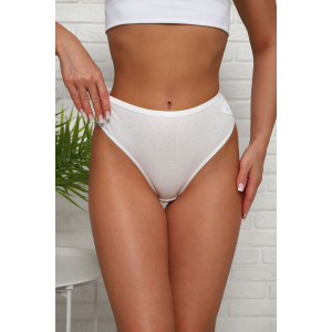 Трусы женские №64914 лапша (р-ры: 50-54) белый