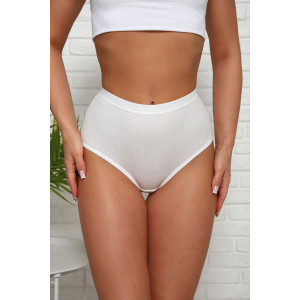 Трусы женские №64913 лапша (р-ры: 48-58) белый