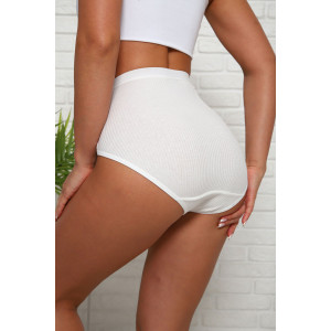 Трусы женские №64913 лапша (р-ры: 48-58) белый