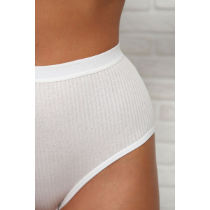Трусы женские №64913 лапша (р-ры: 48-58) белый