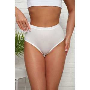 Трусы женские №64913 лапша (р-ры: 48-58) белый