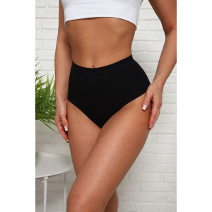 Трусы женские №64913 лапша (р-ры: 48-58) черный