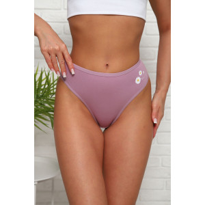 Трусы женские №64911 хлопок стрейч (р-ры: 46-50) пудра