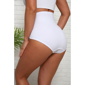 Трусы женские №64910 хлопок стрейч (р-ры: 54-58) белый