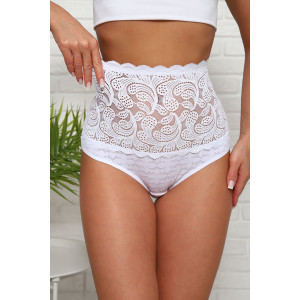Трусы женские №64910 хлопок стрейч (р-ры: 54-58) белый