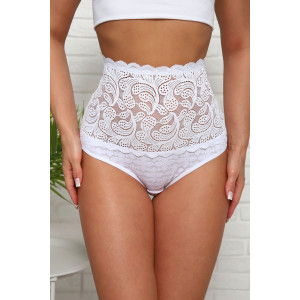 Трусы женские №64910 хлопок стрейч (р-ры: 54-58) белый