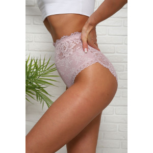 Трусы женские №64909 хлопок стрейч (р-ры: 50-54) пудра Трусы женские №64909 хлопок стрейч (р-ры: 50-54) пудра