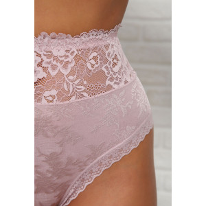 Трусы женские №64909 хлопок стрейч (р-ры: 50-54) пудра Трусы женские №64909 хлопок стрейч (р-ры: 50-54) пудра