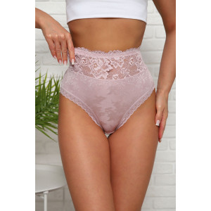 Трусы женские №64909 хлопок стрейч (р-ры: 50-54) пудра Трусы женские №64909 хлопок стрейч (р-ры: 50-54) пудра