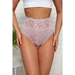 Трусы женские №64909 хлопок стрейч (р-ры: 50-54) пудра Трусы женские №64909 хлопок стрейч (р-ры: 50-54) пудра