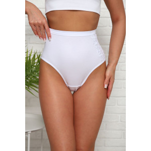 Трусы женские №64908 хлопок стрейч (р-ры: 60-64) белый