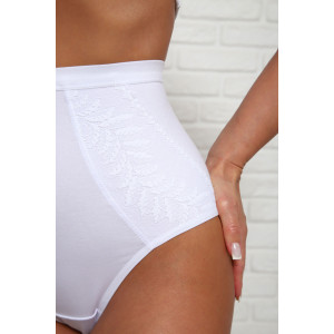 Трусы женские №64907 хлопок стрейч (р-ры: 60-64) белый Трусы женские №64907 хлопок стрейч (р-ры: 60-64) белый