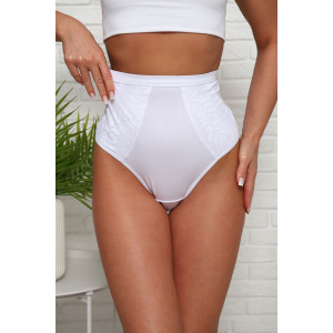 Трусы женские №64907 хлопок стрейч (р-ры: 60-64) белый Трусы женские №64907 хлопок стрейч (р-ры: 60-64) белый