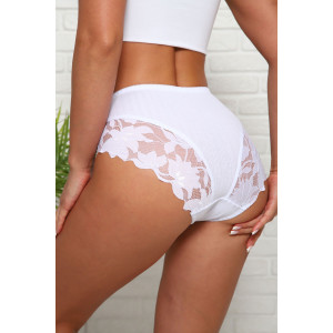 Трусы женские №64905 хлопок стрейч (р-ры: 46-50) белый Трусы женские №64905 хлопок стрейч (р-ры: 46-50) белый